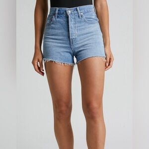 NWT Levi ribcage shorts in Bernal frost size 26